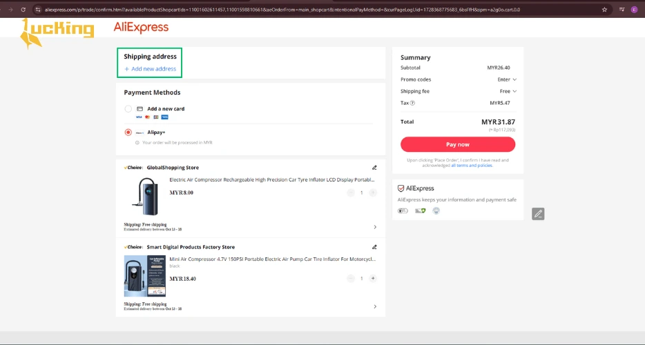 aliexpress tidak bisa kirim ke indonesia